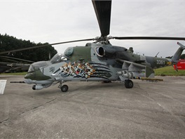 Mi-24 z 22. základny vrtulníkového letectva armády R