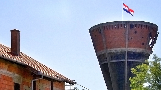 Vodojem nad Dunajem je jedním ze symbolů válečného Vukovaru.