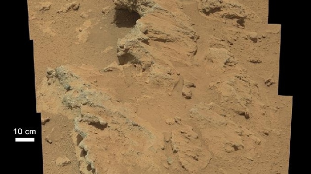 Odkryv se jmnem Link je jednm ze dvou, kter Curiosity zkoum. Vdci z vyfotografovanch oblzk usuzuj nejen na to, e na povrchu planety tekla voda - to se u v - ale dozvdaj se vce i o hloubce a rychlosti vodnch tok.