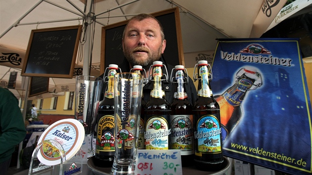 Festival malch pivovar Slunce ve skle v pivovaru Purkmistr v Plzni-ernicch. 