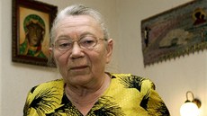 Známá aktivistka polských protikomunistických odborů Solidarita Anna Známá aktivistka polských protikomunistických odborů Solidarita Anna