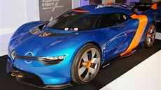 Alpine A110-50 na autosalonu v Paíi