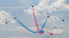 Britská akrobatická skupinay Red Arrows