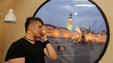 Redaktor MF DNES Luká Marek pespal v minimálním dom na námstí Pemysla