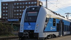 První cestu s pasažéry zahájil nový vlak české výroby RegioPanter v První cestu s pasažéry zahájil nový vlak české výroby RegioPanter v