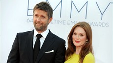 Julianne Moore a její manel Bart Freundlich 