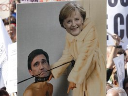 Jsi jen poslunm psem nmeck kanclky Angely Merkelov, vzkzali pomoc