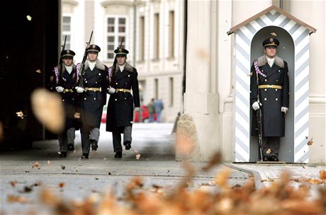 Vojáci Hradní stráe (ilustraní snímek)