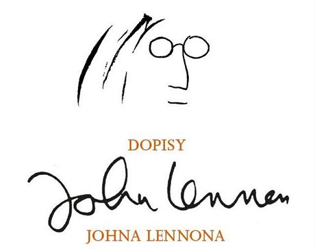 Obálka knihy Dopisy Johna Lennona