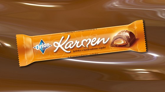 Karamelová tyinka Karmen od Nestlé