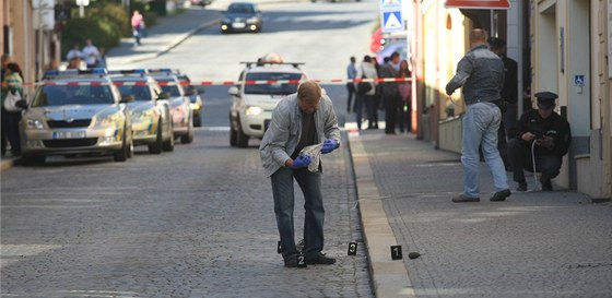 Horní ulice v Havlíkov Brod. Do irího povdomí se stala mimo jiné i bankou, kterou se u nkolikrát neúspn snaili pepadnout lupii, naposledy ped temi roky.