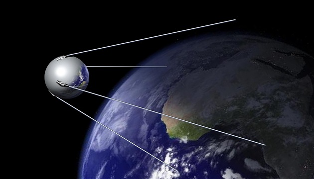 Sputnik 1 na oběžné dráze Sputnik 1 na oběžné dráze