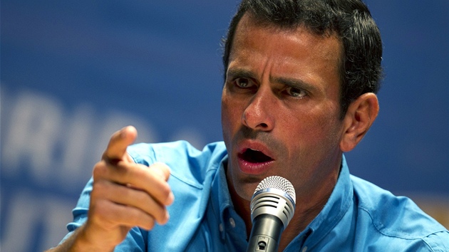 Kandidt na prezidenta Venezuely Henrique Capriles (2. jna 2012)