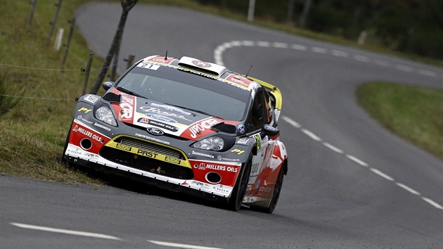 Martin Prokop na trati Francouzsk rallye