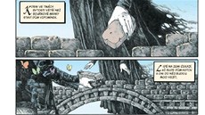 Ukázka z komiksu Sandman - Tryzna