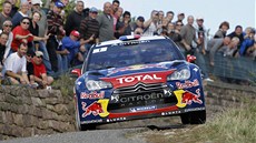 Sébastien Loeb na trati Francouzské rallye