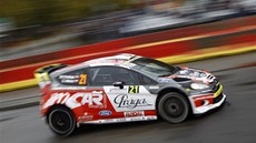 Martin Prokop na trati Francouzské rallye Martin Prokop na trati Francouzské rallye