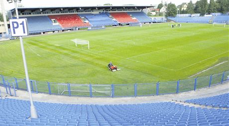 Ostravské Bazaly - v souasnosti nejdiskutovanjí stadion v eské republice.