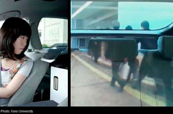 Nový parkovací systém z Japonska vyuívá takzvaných "neviditelných" sedadel.