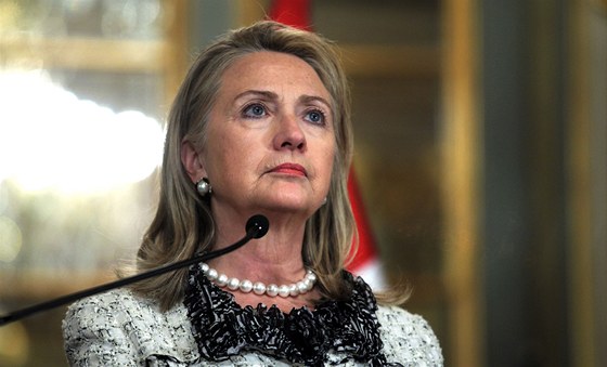 Hillary Clintonová v Lim (15. íjna 2012)