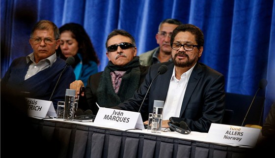 Hlavní vyjednava povstalc z FARC Ivan Marquez