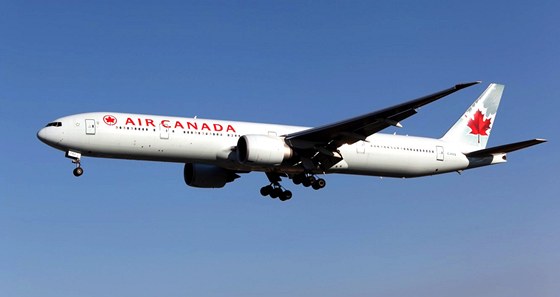 Boeing 777 spolenosti Air Canada (ilustraní snímek)