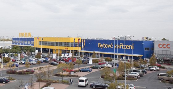 Obchodní dm Ikea na praském Zliín.