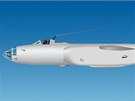 Proudový podzvukový bombardér Il  28 byl v roce 1962 ji letadlem na ústupu ze...