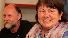 Někdejší ústavní soudkyně Eliška Wagnerová ve volebním štábu Strany zelených, Někdejší ústavní soudkyně Eliška Wagnerová ve volebním štábu Strany zelených,