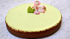 Cheescake ze zeleného aje Matcha