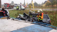 Pi nehod dvou aut na Frýdecko-Místecku byli zranni tyi lidé.