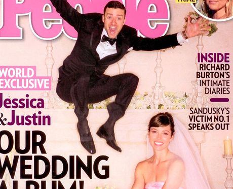 Justin Timberlake a Jessica Bielov prodali sv svatebn fotografie asopisu...