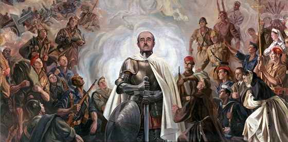 Francisco Franco vládl panlsku v letech 1939 a 1975. Na obrázku
