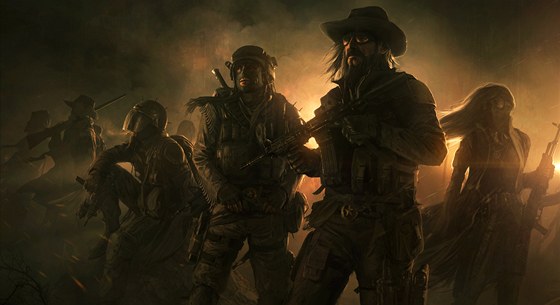 Ilustraní malba k projektu Wasteland 2, jeho vývoj Brian Fargo vede.