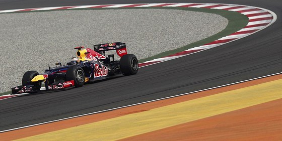 BUDU NEJRYCHLEJÍ. Sebastian Vettel z Red Bullu si v kvalifikaci Velké ceny