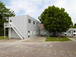 Škola Sint Niklaas/Belgie – výroba KOMA MODULAR