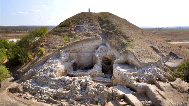 Pozstatky mal osady nedaleko msta Provadia ve vchodn Bulharsku