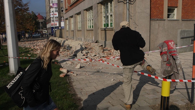 Utren msa polikliniky SPEA na Nmst Nrodnch hrdin v Olomouci.