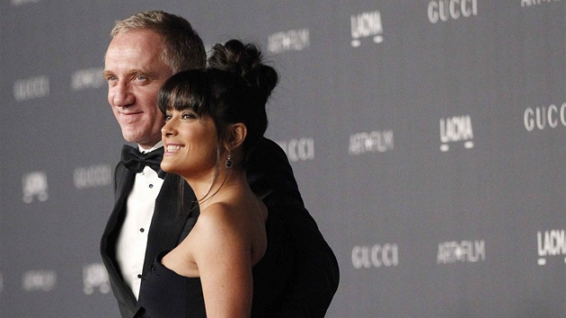 Salma Hayekov a jej manel Francois-Henri Pinault 