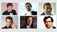 Vyberte nejhezčího představitele agenta 007 Vyberte nejhezčího představitele agenta 007