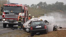 Pi nehod u Temoné na severním Plzesku zemel osmdesátiletý idi favoritu. 