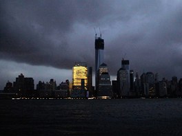Na Manhattanu byla preventivn vypnuta elektina, veerní panorama tak...