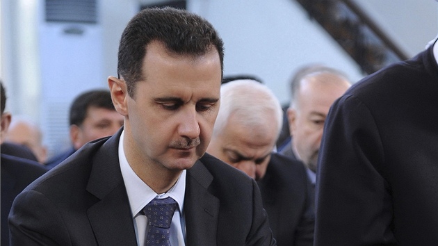 Syrsk prezident Bar Asad (27. jna 2012)
