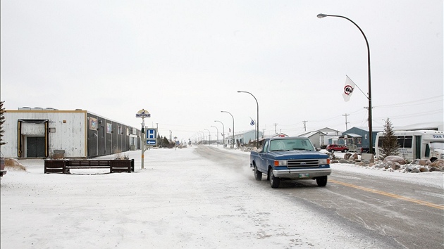 Msto Churchill le v Hudsonov zlivu v severnj sti provincie Manitoba.