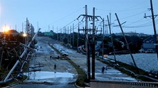 Bouří Sandy poničené Seaside Heights v New Jersey (30. října 2012) Bouří Sandy poničené Seaside Heights v New Jersey (30. října 2012)