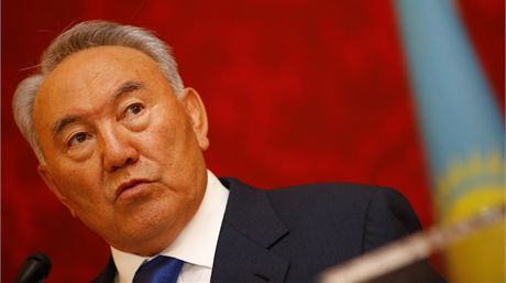 Kazaský prezident Nursultan Nazarbajev 