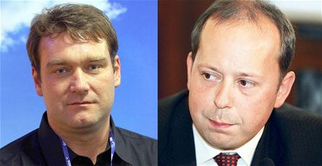 Kritici chystaného daového balíku, poslanci Radim Fiala (neza.) a Marek