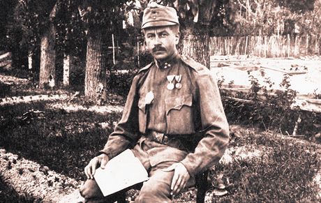 Voják rakousko-uherské armády Rudolf Kalmus padl na bojiti 1. svtové války,