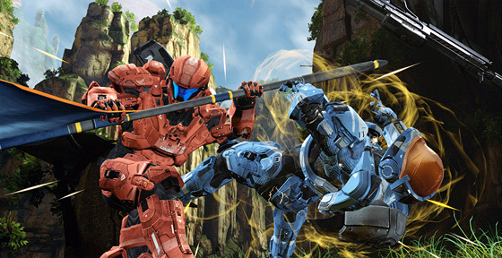 Ilustraní obrázek ze hry Halo