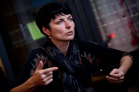Praská vrchní státní zástupkyn Lenka Bradáová (8. listopadu 2012, Praha)